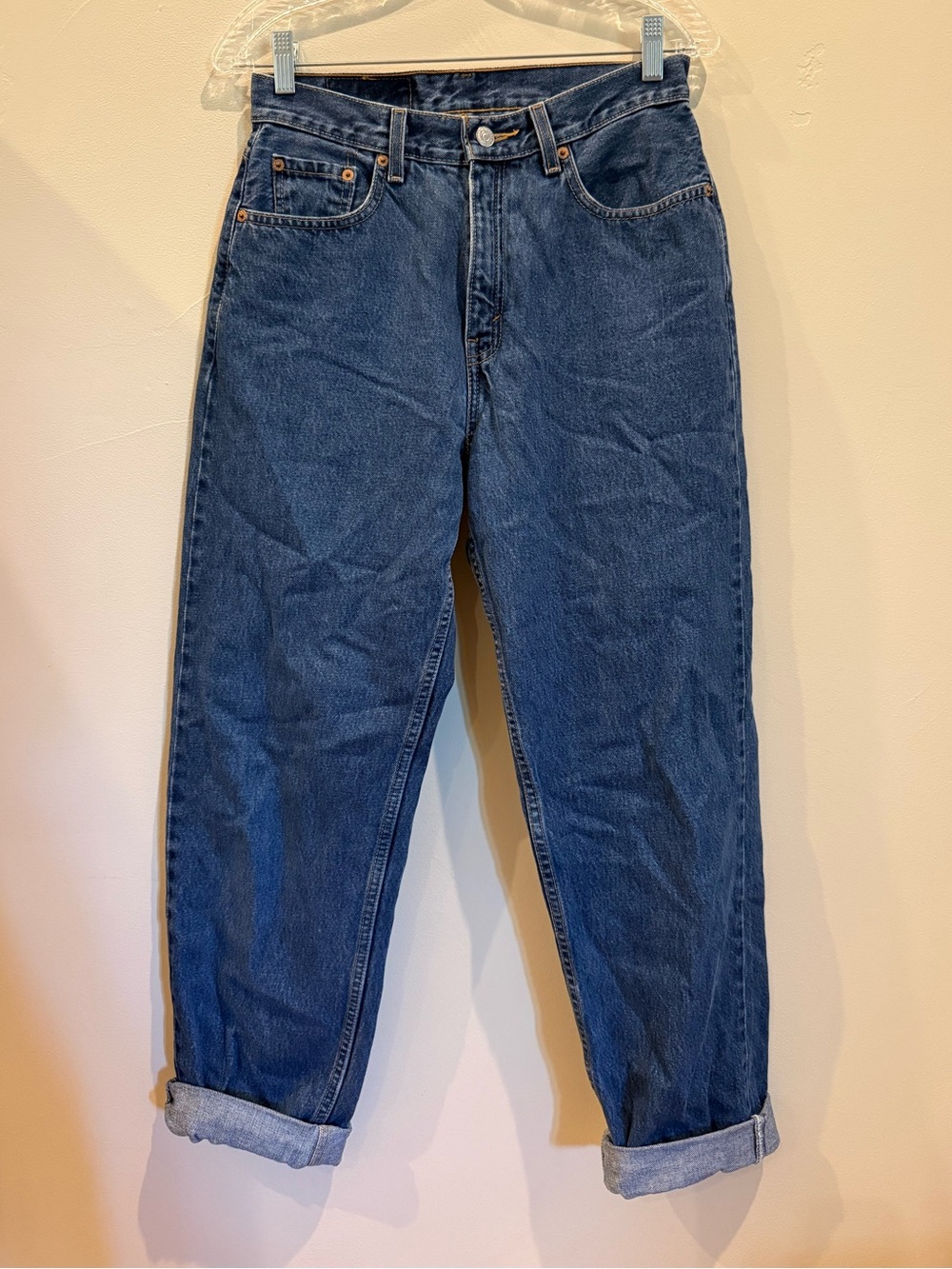 Levi’s Medium Wash 560 Loose Straight Leg Mom Jean